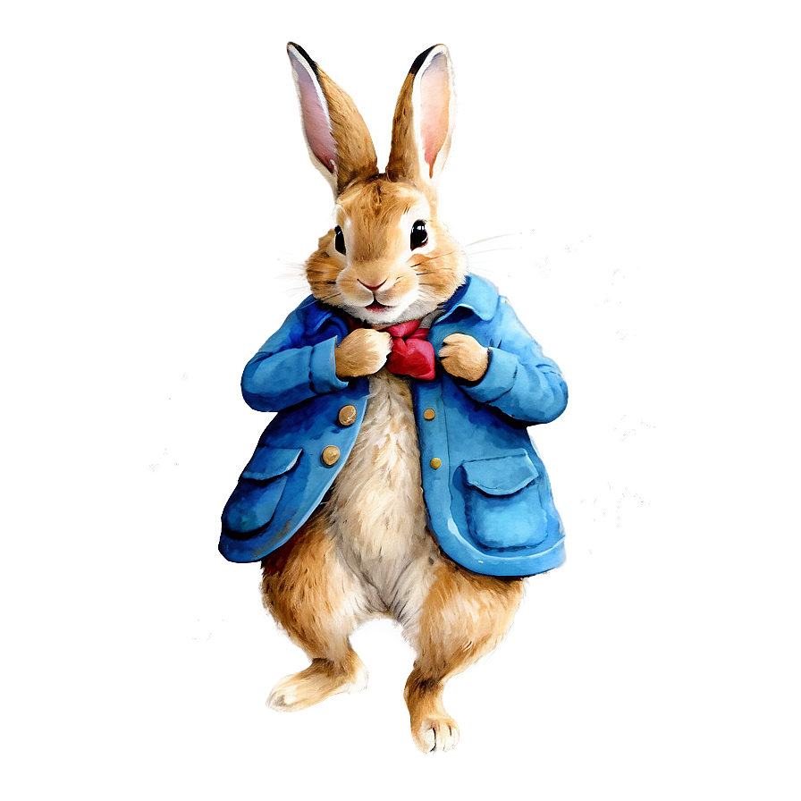 Peter Rabbit Watercolor Art Png 89