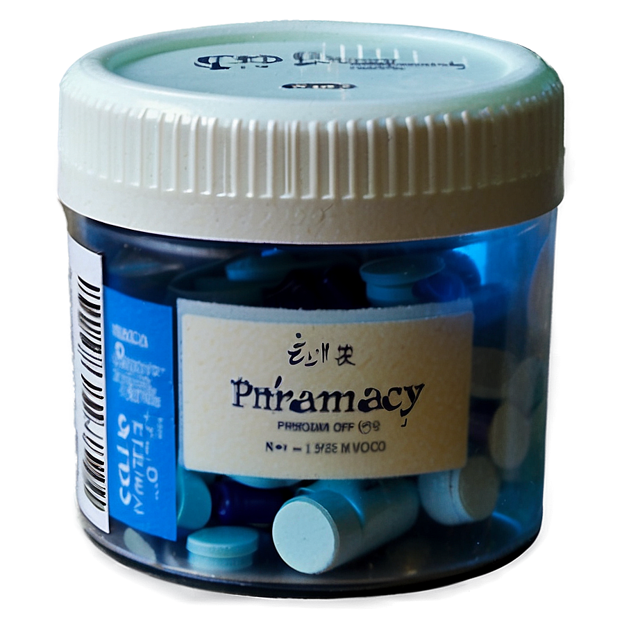 Pharmacy Pill Bottle PNG 17 PNG with transparent background