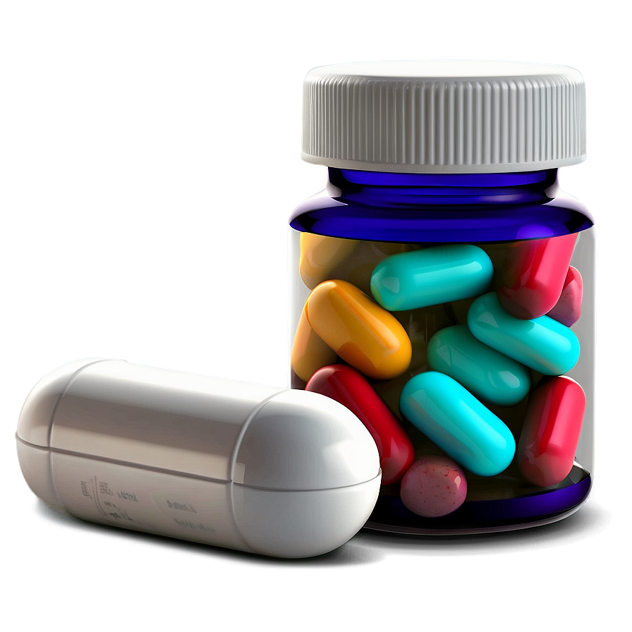 Pharmacy Pill Bottle PNG ubi83 PNG with transparent background