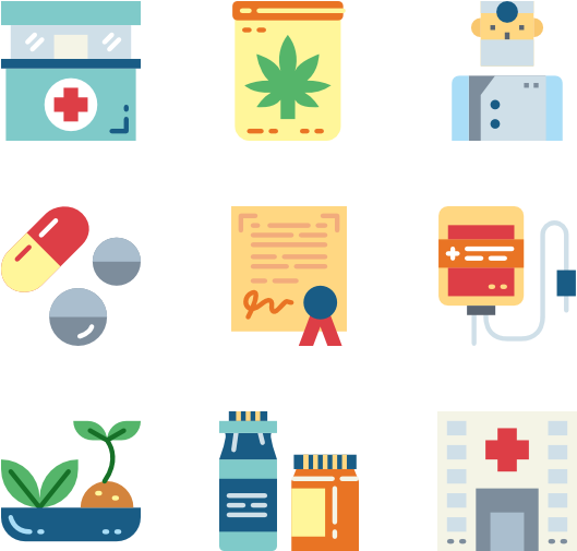 Pharmacyand Medication Icons