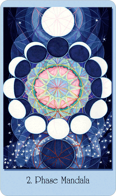 Main Menu Fire Keepers Infinite Wisdom Phase Mandala - Sacred Geometry Cards PNG with transparent background