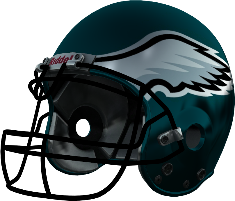 Philadelphia Eagles Helmet Png, Transparent Png PNG with transparent background