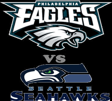 Philadelphia Eagles V S Seattle Seahawks Logo Matchup