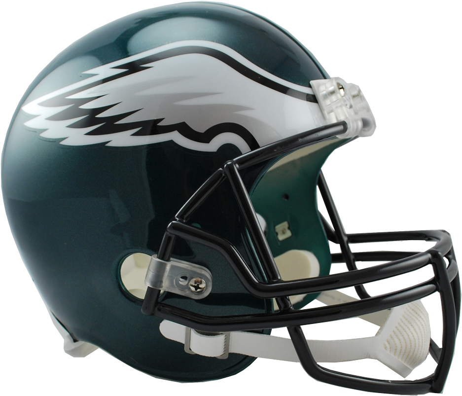 Philadelphia Eagles Vsr4 Replica Helmet - Philadelphia Eagles Helmet, HD Png Download PNG with transparent background