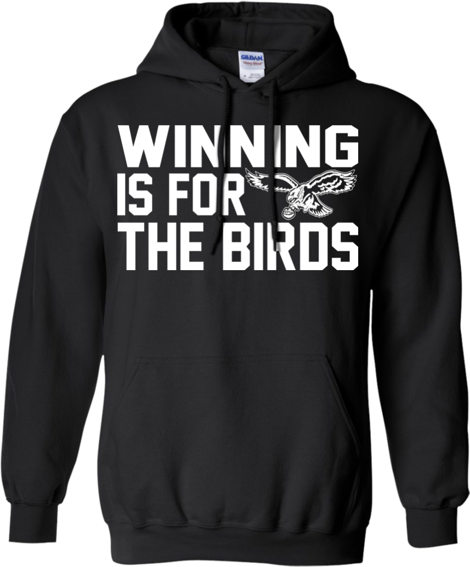 Philadelphia Eagles Winning Is For The Birds Shirt, - Tim Burton Hoodie, HD Png Download PNG with transparent background