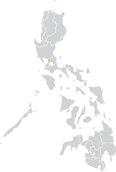 Philippines Map Highlighted Region