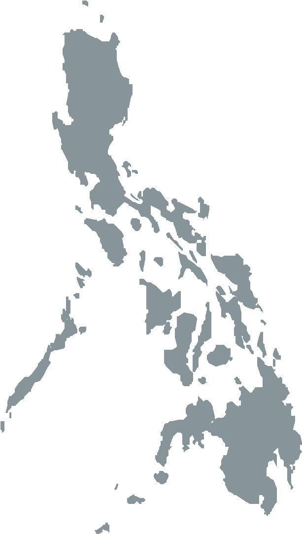 Philippines Map Silhouette