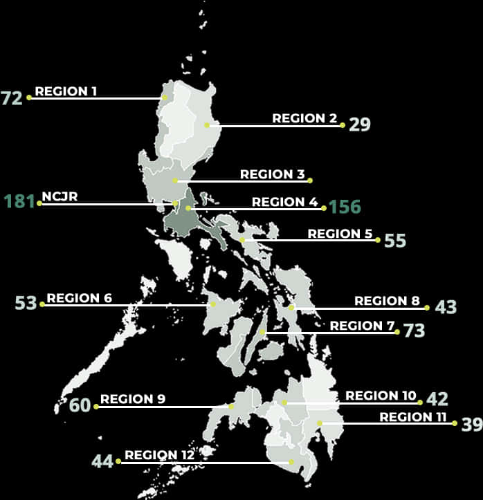 Philippines Regional Statistics Map