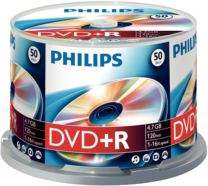 Philips D V Dplus R Spindle Pack50 Discs