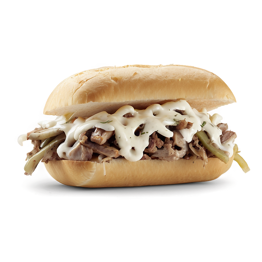 Philly Cheesesteak Chicken Sandwich Png 95