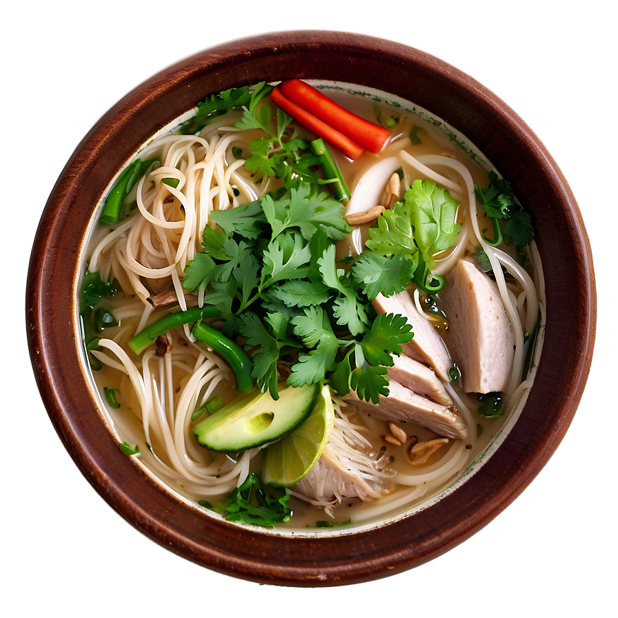 Pho In A Large Bowl Png 06202024