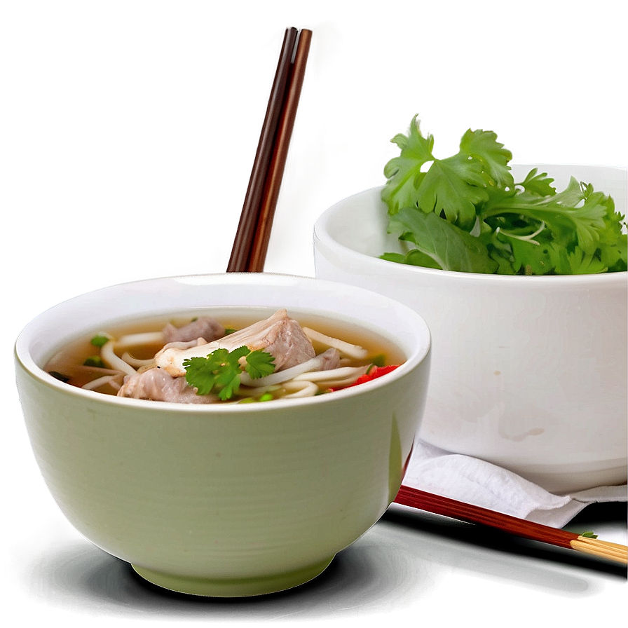 Pho In Ceramic Bowl Png 06202024