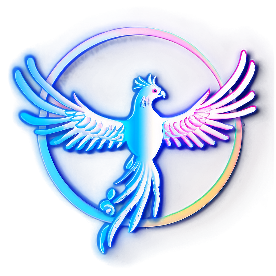 Phoenix In Fire Circle Png 53