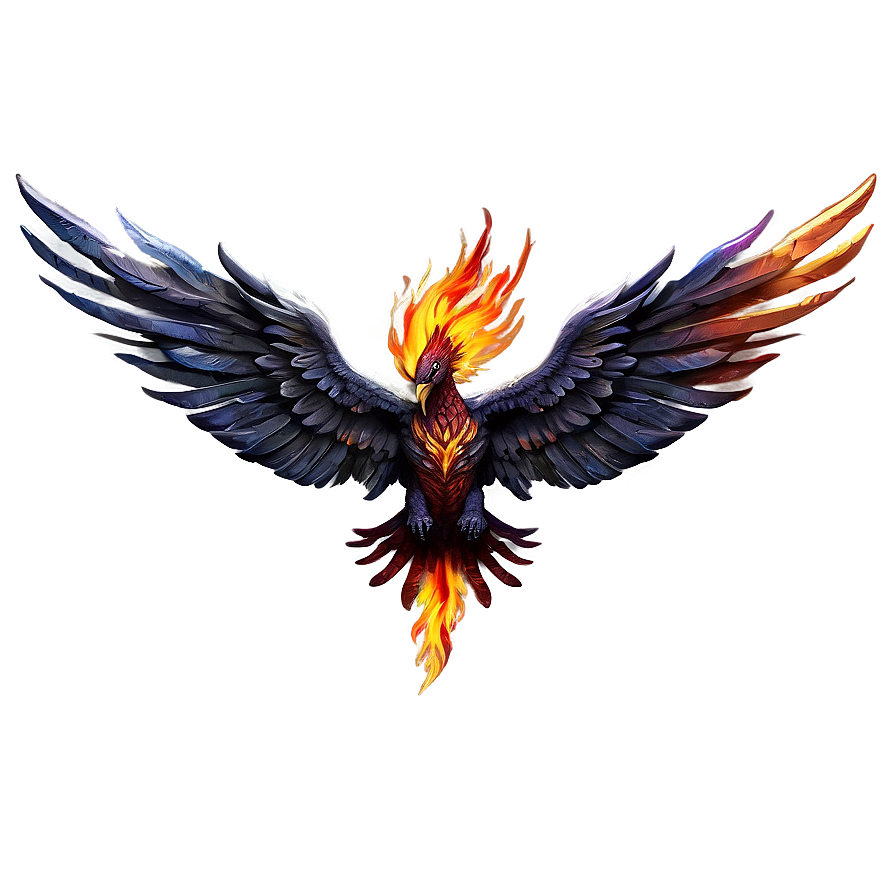 Phoenix Rising From Ashes Png Ieo25