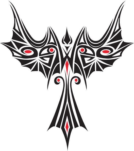 Phoenix Svg Clip Arts - Vector The Phoenix, HD Png Download PNG with transparent background