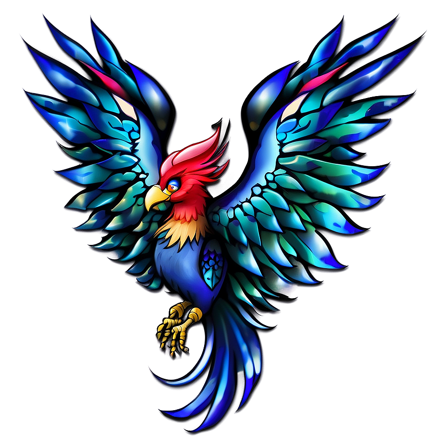 Phoenix Tattoo PNG   kup83 PNG with transparent background