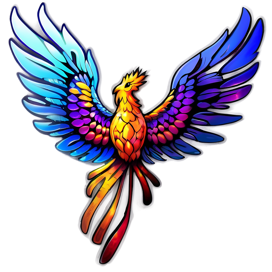 Phoenix Tattoo PNG   two PNG with transparent background