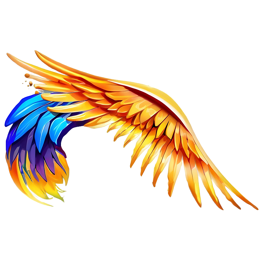 Phoenix Wing PNG 05242024 PNG image with a transparent background, free high-resolution download
