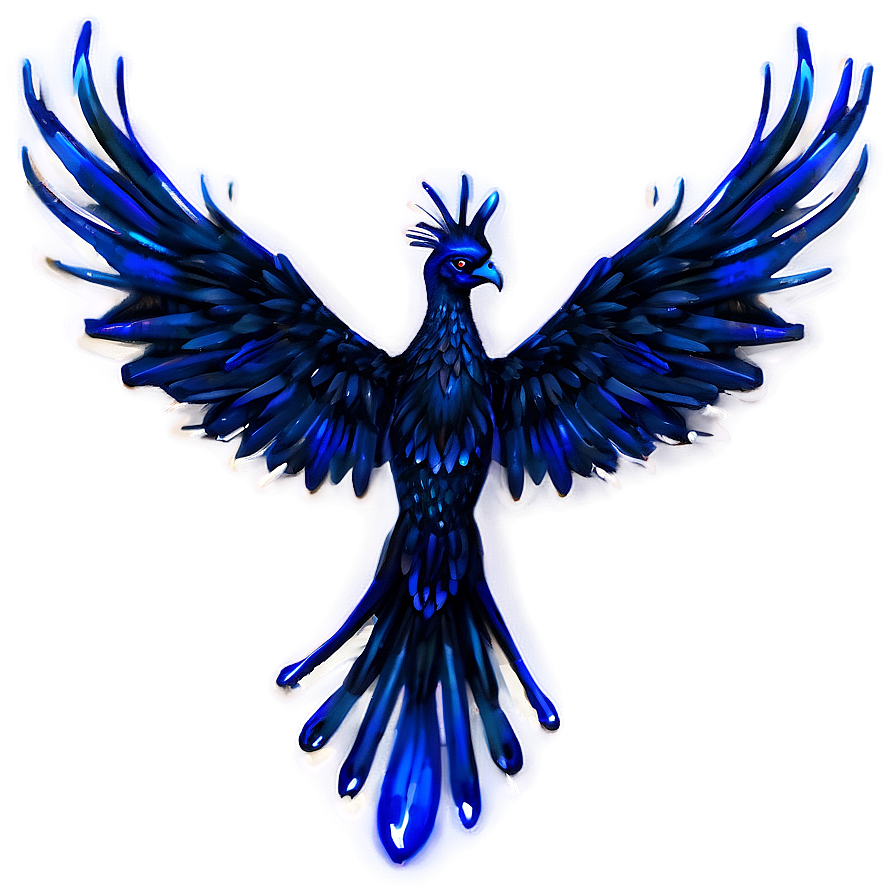 Phoenix With Open Wings Png Stw