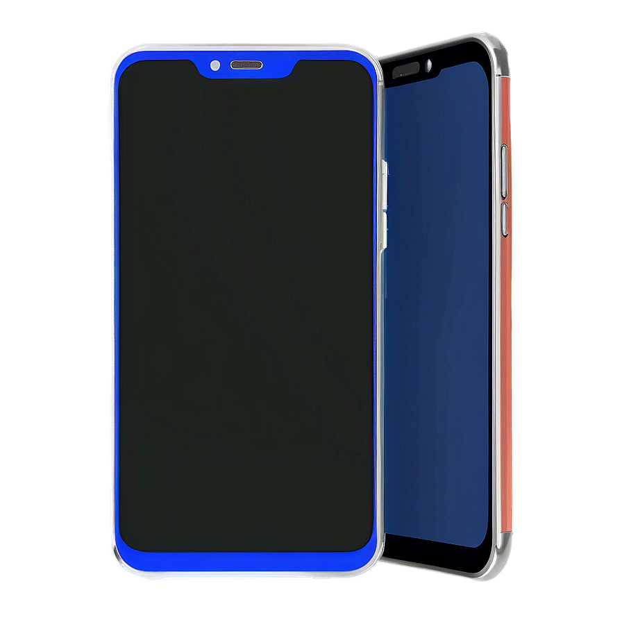 Phone With Bezel-less Display Png Oxl57