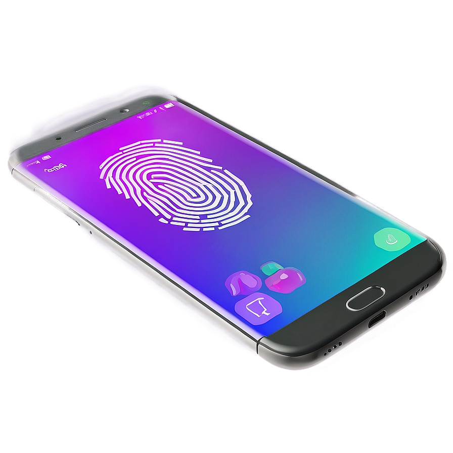 Phone With Fingerprint Sensor Png 04292024