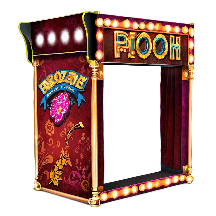 Photo Booth Prop Box PNG lgg PNG with transparent background