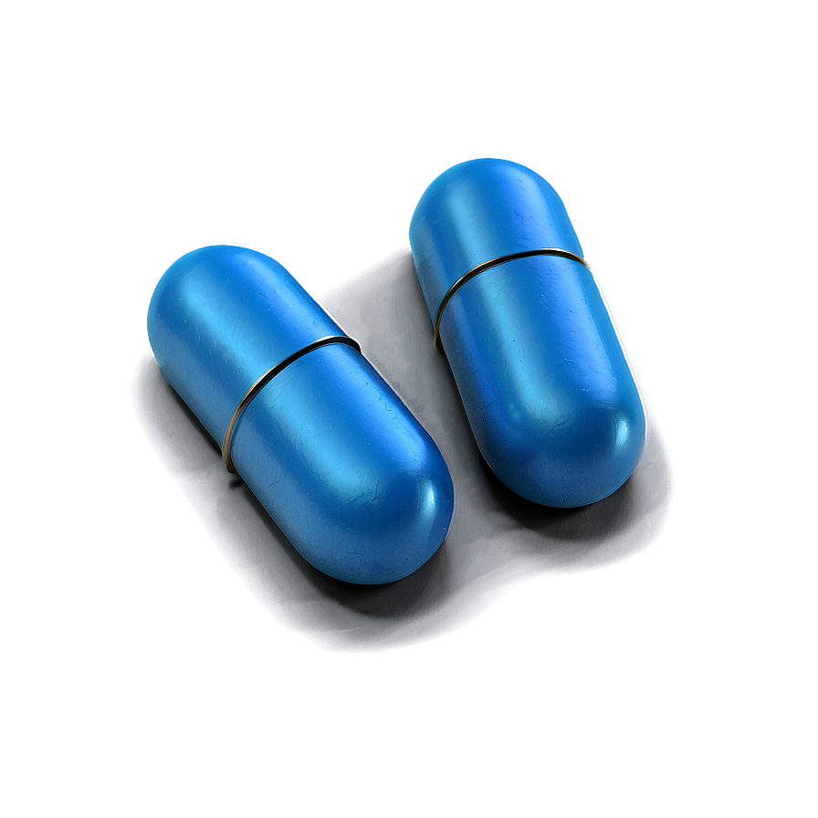 Photorealistic Blue Pill Png Otq