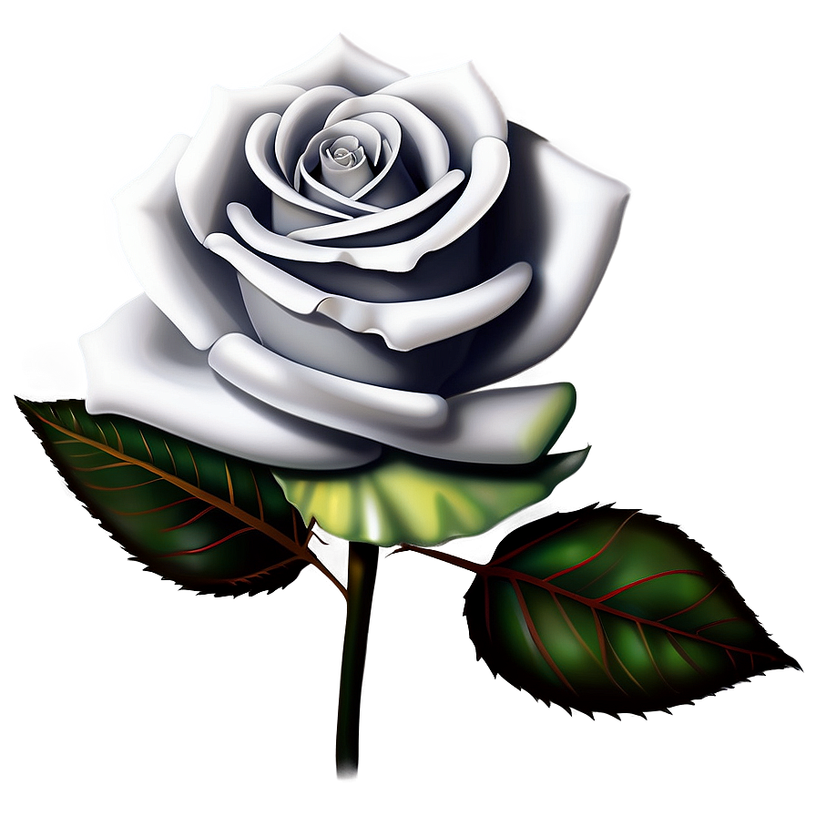 Photorealistic Rose Tattoo Concept Png Wij