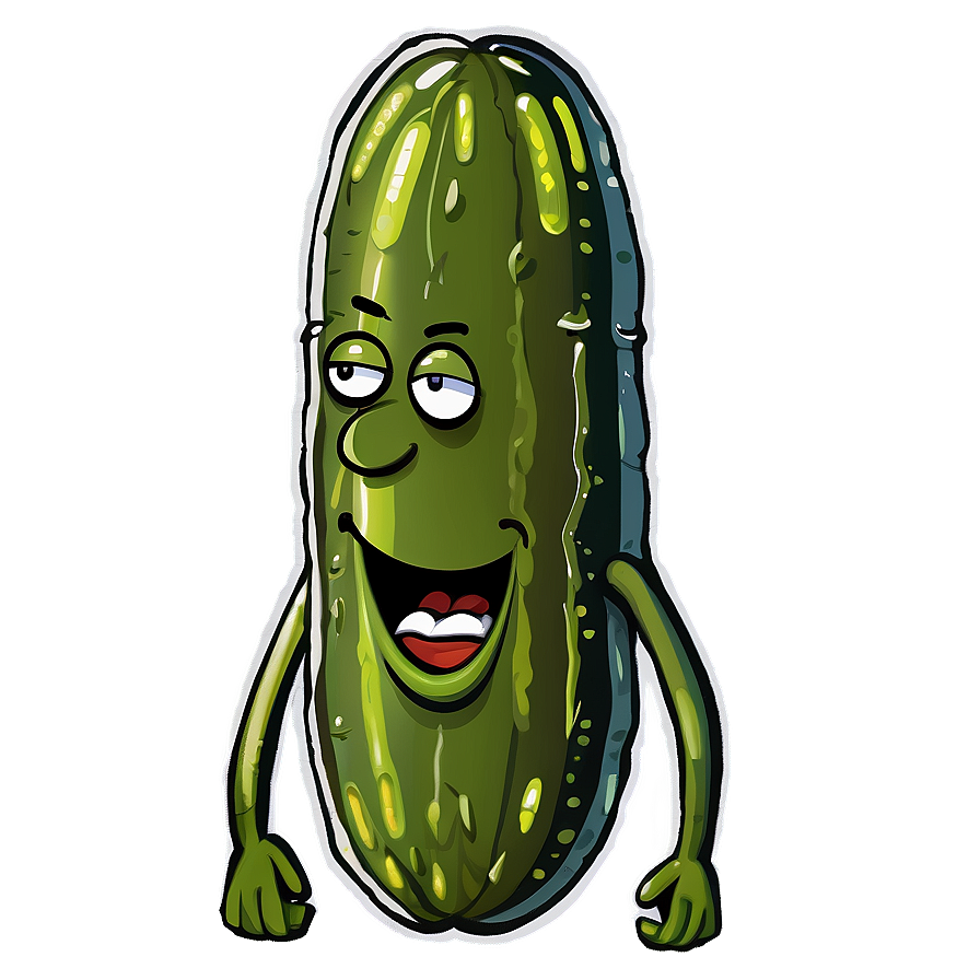 Pickle Cartoon Character Png 05232024