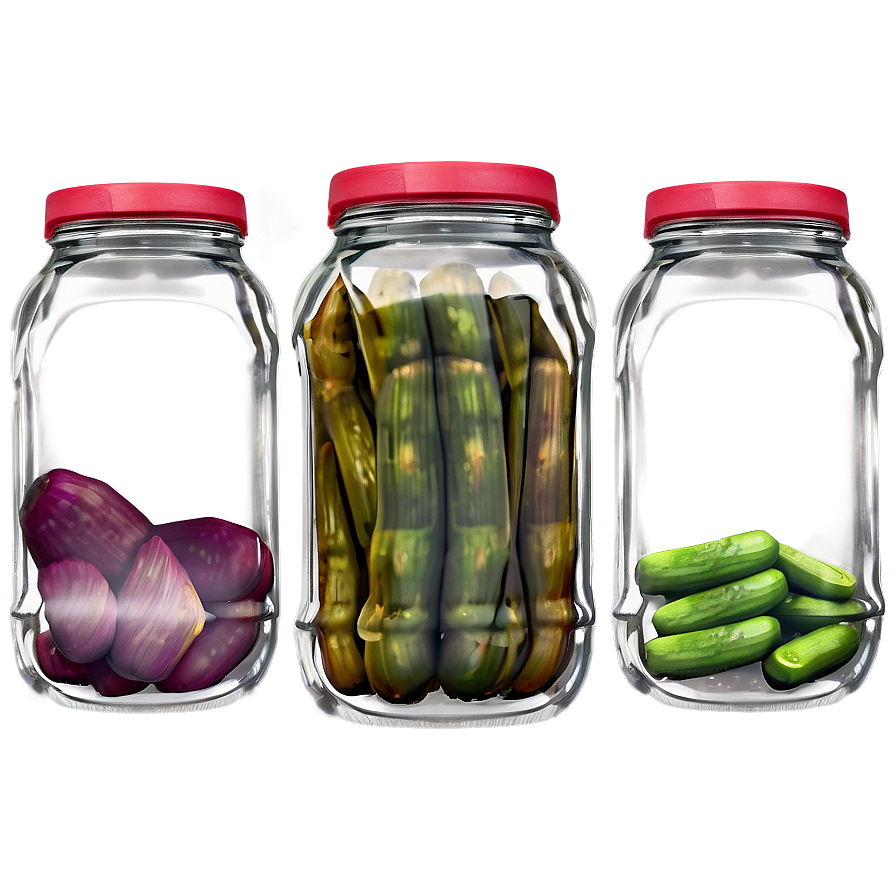 Pickle Jar Set Png Dvp