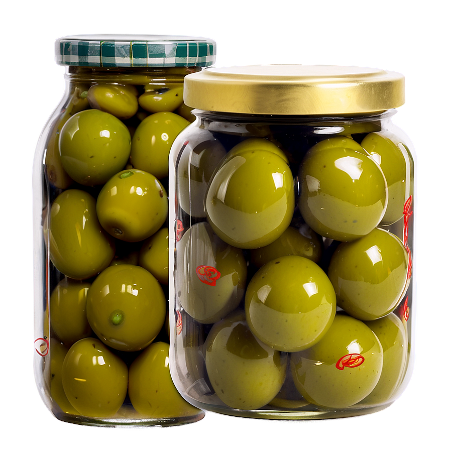 Pickled Olives Jar Png Oky