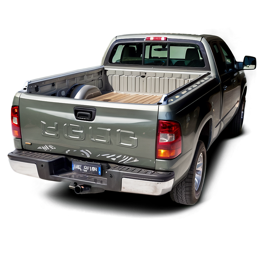 Pickup Truck Rear Png Itf55