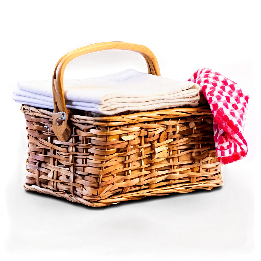 Picnic Basket Napkin Png 05252024