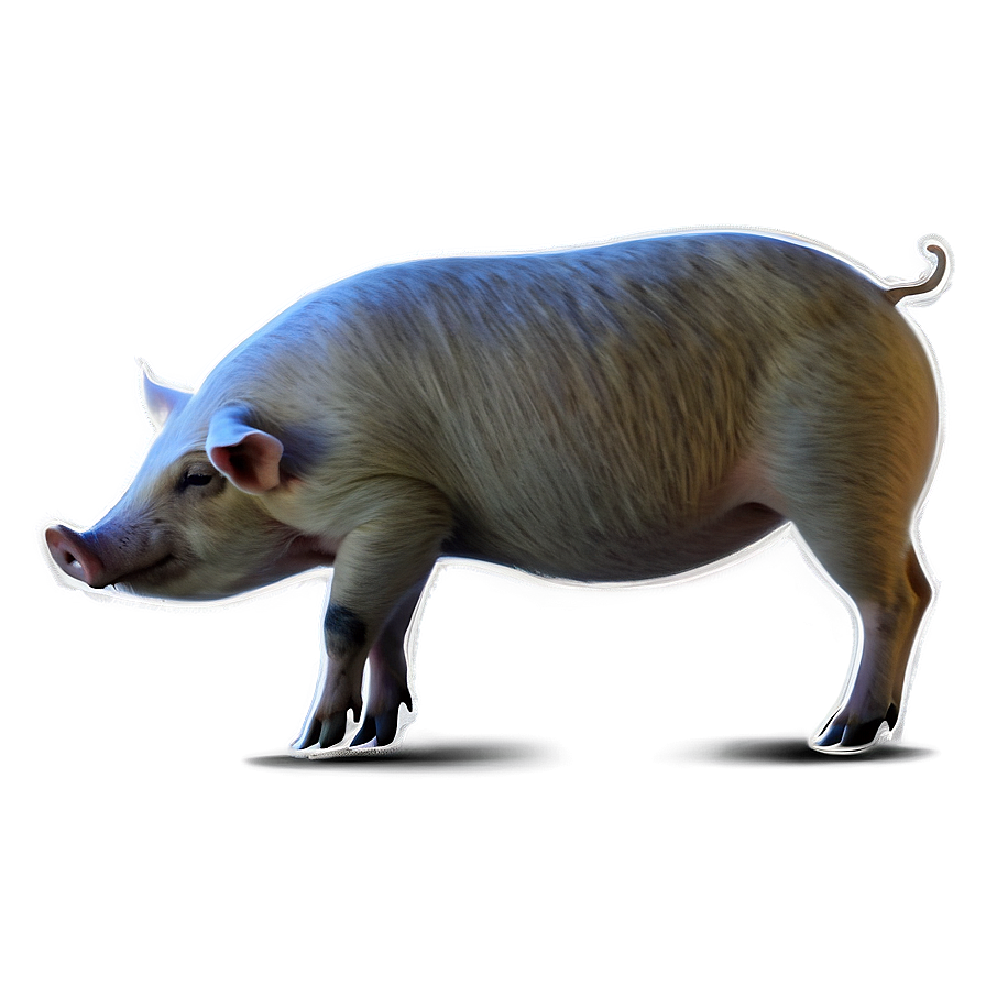 Pig Drawing Png 9