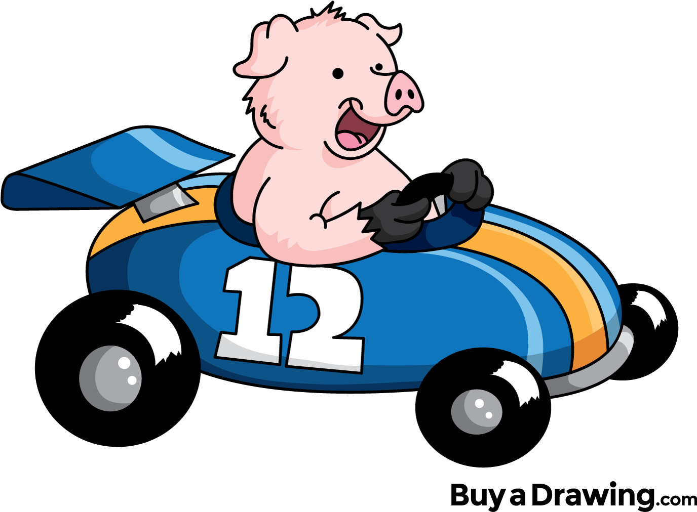 Clip Art Cartoon Race Cars - Race Car Cartoon Png, Transparent Png PNG with transparent background