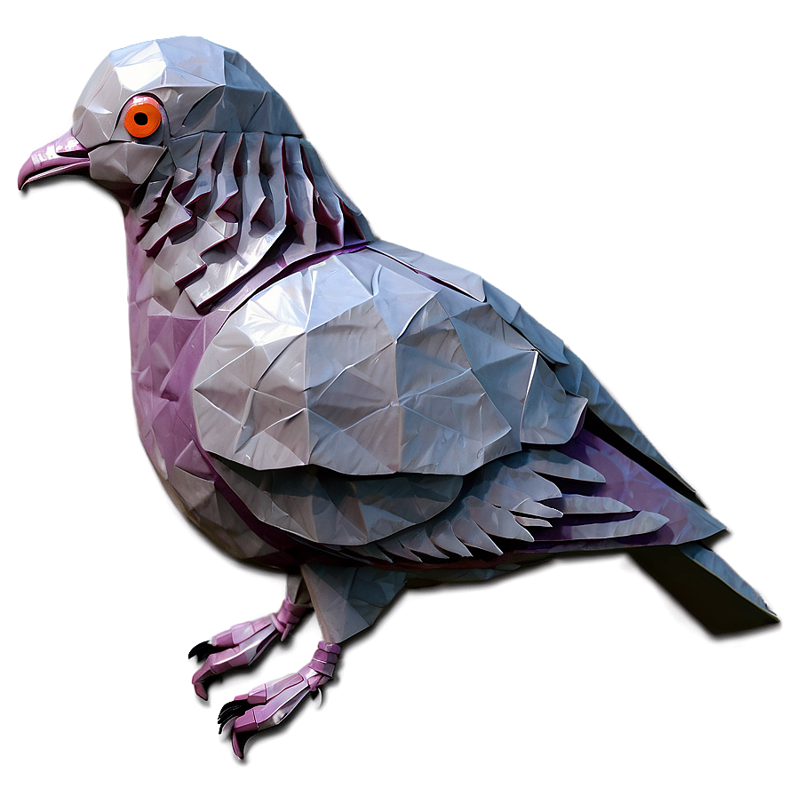 Pigeon Origami Png 05242024