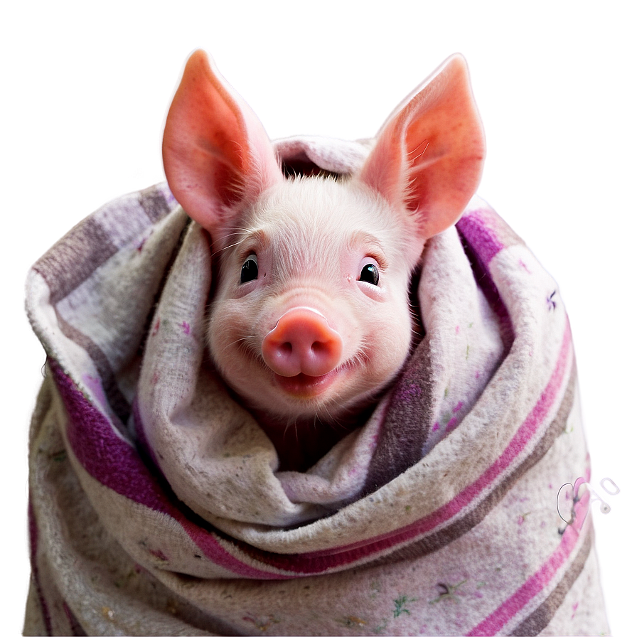 Piglet In Blanket Png Dab36