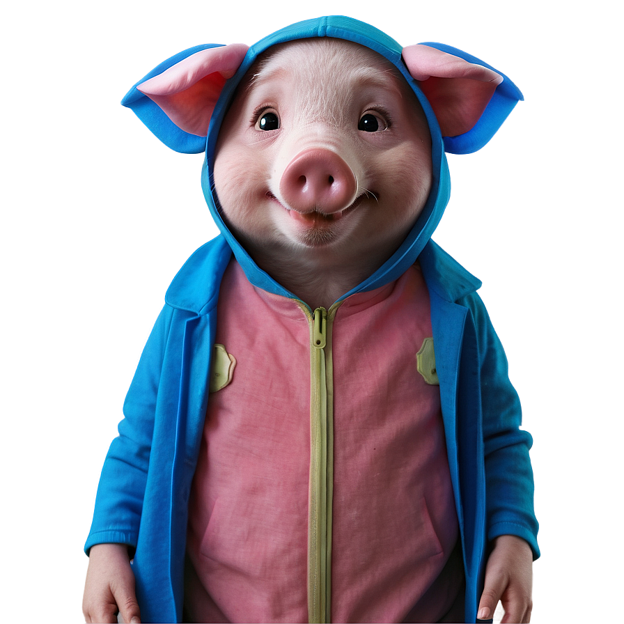 Piglet In Costume Png Bqi4