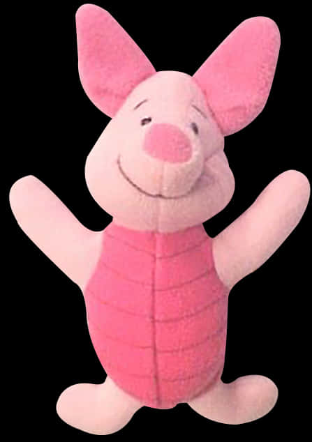 Piglet Plush Toy Smiling