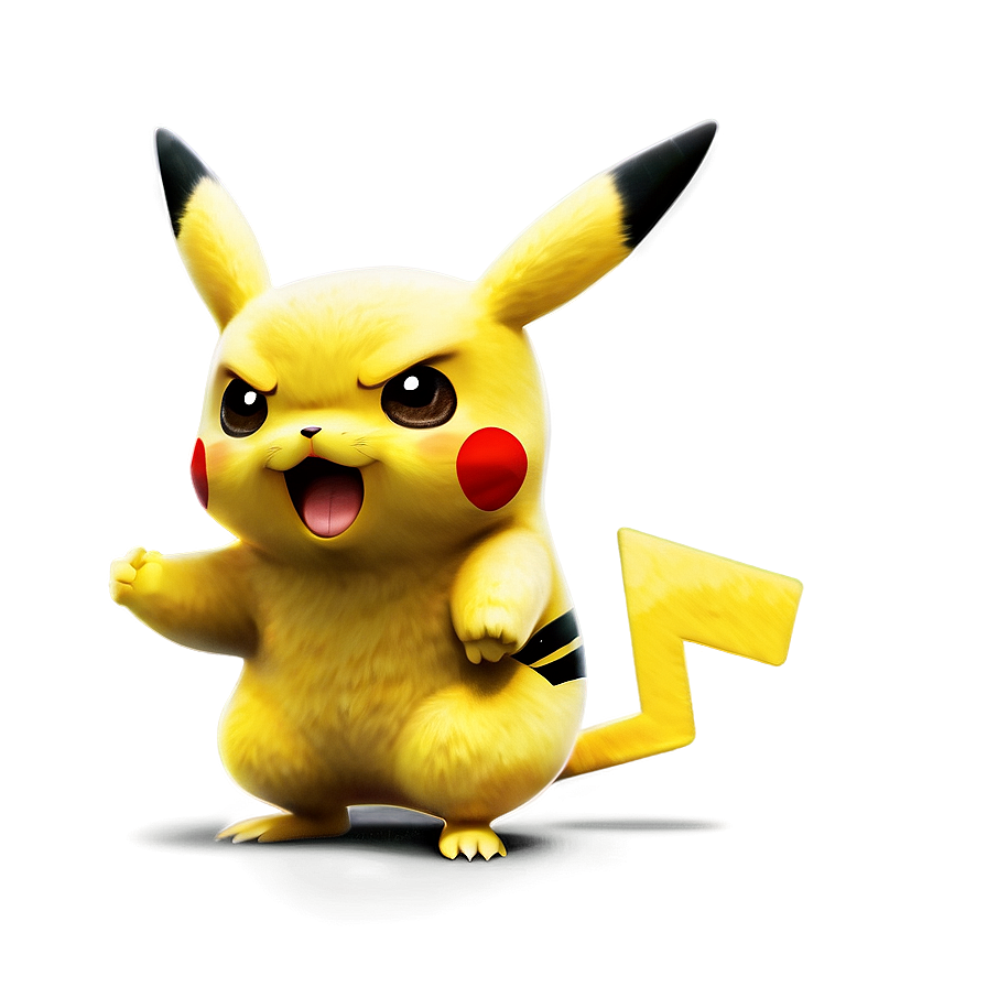 Pikachu Angry PNG pbv PNG with transparent background