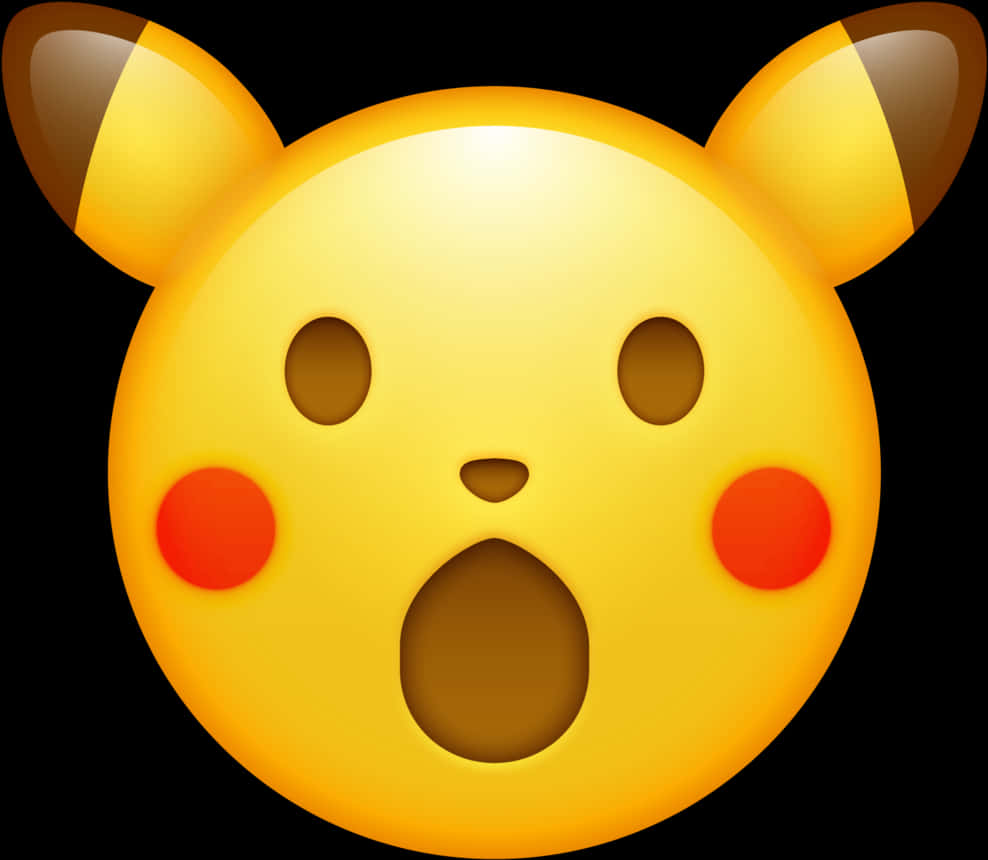 Pikachu Surprised Emoji