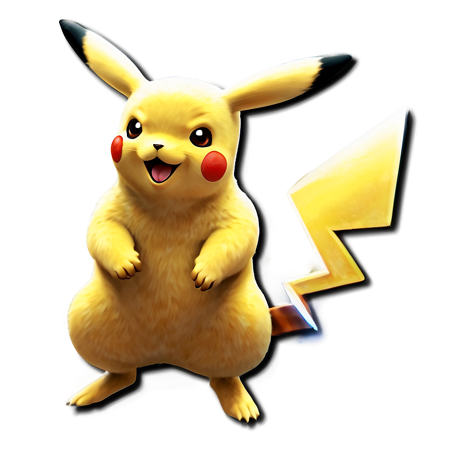 Pikachu Thunderbolt PNG 32 PNG with transparent background
