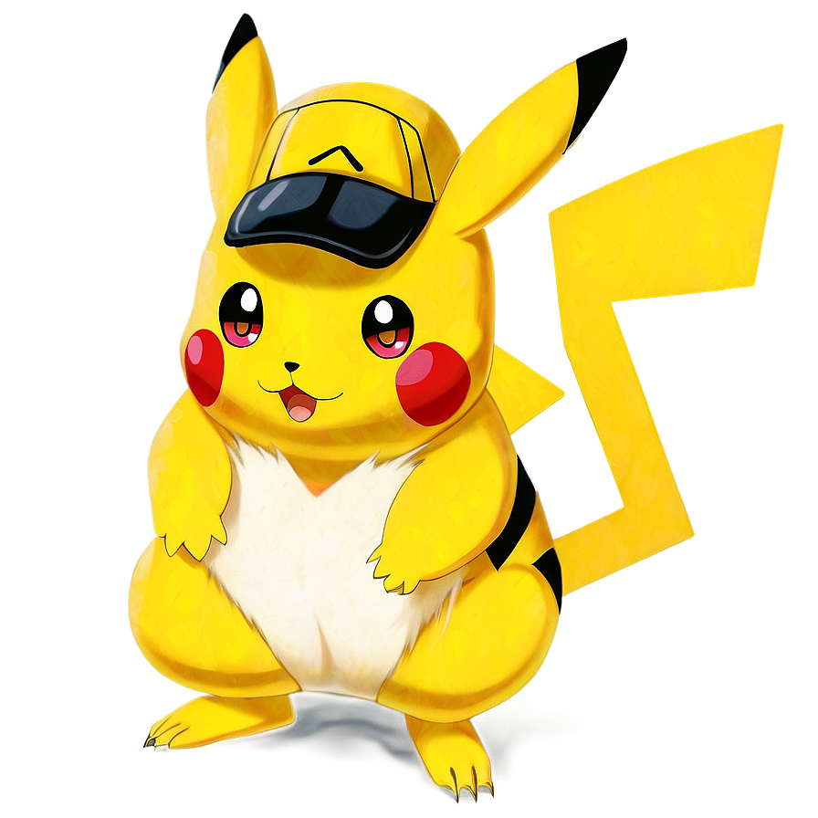 Pikachu Transparent Art Png 05262024