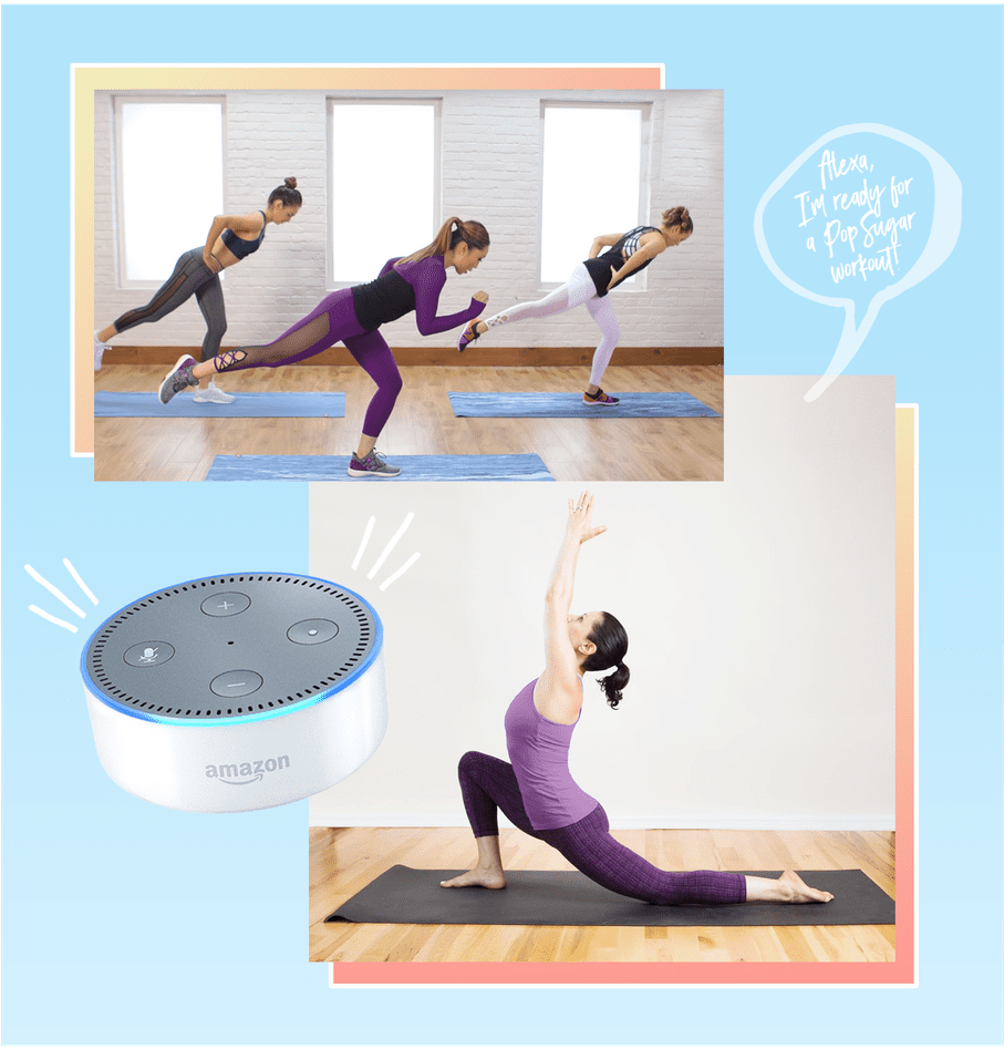 Pilates Workout With Voice Assistant PNG with transparent background