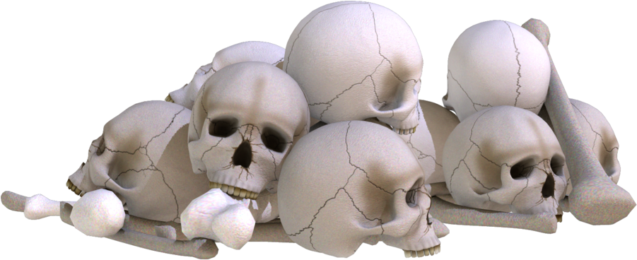 Pile_of_ Cracked_ Skulls_ Render