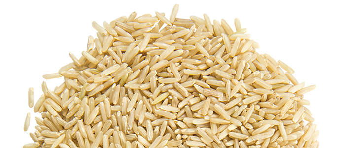 Pileof Brown Rice Grains