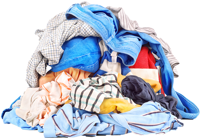 Pileof Mixed Laundry