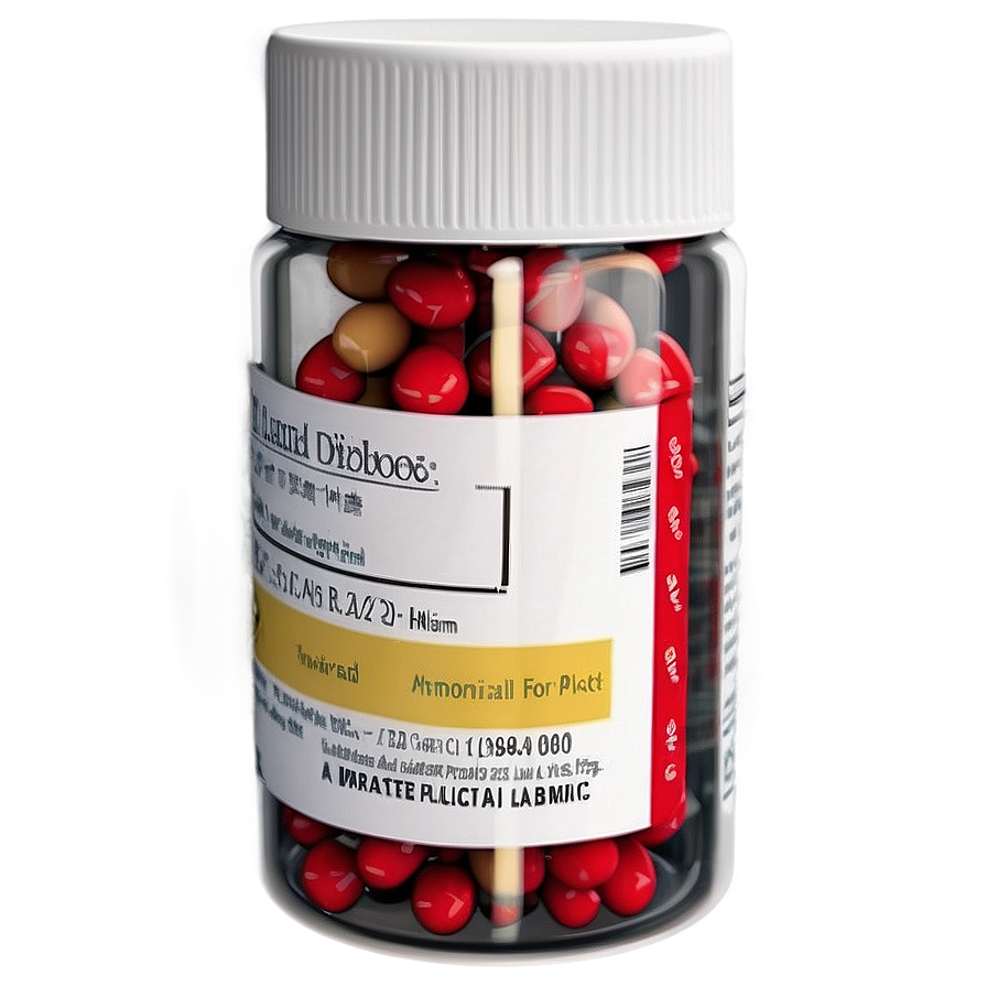 Pill Bottle Isolated Png Tic