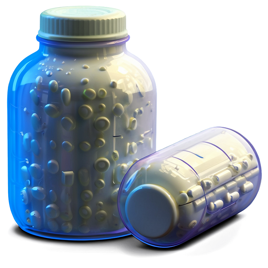 Pill Bottle Isolated Png Xuc42