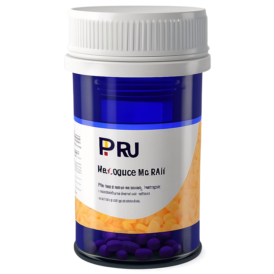 Pill Bottle Mockup Png 05252024